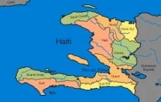 haiti map