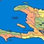 haiti map